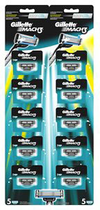 Змінні картриджі для бритви Gillette Mach 3 10 шт (7702018416516) - зображення 1