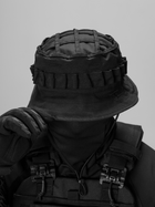 Панама тактична чоловіча BEZET 10226 Чорна (ROZ6501039001) - зображення 12