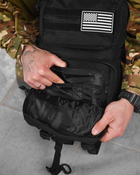 Тактичний штурмовий рюкзак Silver Knight 45л чорний (86935) - зображення 3