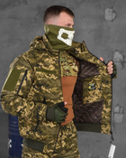 Весенняя тактическая куртка logos-tac пиксель carida 2XL - изображение 8