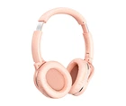 Наушники беспроводные полноразмерные Baseus Encok Wireless headphone D02 Pro розовые
