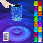 Настільна лампа-нічник VHG K3 з пультом RGB Нічник Rose Diamond Table Lamp