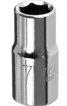 Головка торцевая 1/4" 7мм TOPTUL BAEA0807