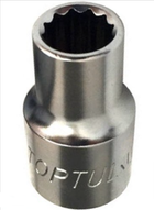 Головка торцевая 1/2" 14мм 12-гранная TOPTUL BAEB1614