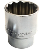 Головка торцевая 1/2" 24мм 12-гранная TOPTUL BAEB1624