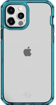 Etui plecki Itskins Supreme Clear do Apple iPhone 12/12 Pro Blue/Transparent (AP3P-SUPIC-PATR) - obraz 2