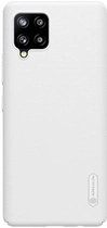 Etui plecki Nillkin Frosted Shield do Samsung Galaxy A42 5G White (6902048206915) - obraz 1