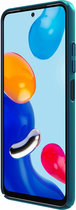Etui plecki Nillkin Frosted Shield do Xiaomi Redmi Note 11/11S Blue (6902048243088) - obraz 4