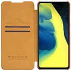 Etui z klapką Nillkin Qin Leather Case do Samsung Galaxy A72 Brown (6902048214460) - obraz 6