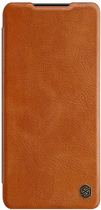 Etui z klapką Nillkin Qin Leather Case do Samsung Galaxy S21+ Brown (6902048211582) - obraz 1