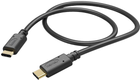 Кабель Hama USB Type-C - USB Type-C 1.5 m Black (4047443412119) - зображення 1