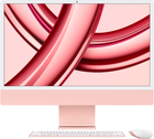 Monoblock Apple iMac 24" M3 4.5K 10-rdzeniowy GPU 256GB Pink (MQRT3RU/A) - obraz 1