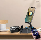 Держатель телефона с микрофоном Microphone speaker set AND K18-2 2 микрофона