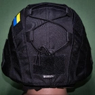 Кавер Kirasa на шлем VIPER A5 черный (KI606) - изображение 9