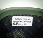 Кавер Kirasa на шолом с козирком Ballistic Helmet KC-HM001мультикам (Арт.KI605) - зображення 8