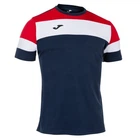 Футболка Joma CREW IV T-SHIRT DARK NAVY-RED S/S синий,красный L 101534.336 L