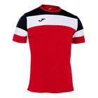 Футболка Joma CREW IV T-SHIRT RED-BLACK S/S красный S 101534.601 S