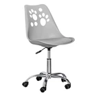 Дитяче крісло Hommex Dingo Grey (арт. H-232 G/G MR) на колесах хром
