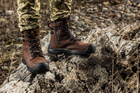 Берцы тактические. Мужские боевые ботинки с водостойкой мембраной Maxsteel Waterproof Brown 43 (284мм) коричневые - изображение 2