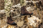 Берцы тактические. Мужские боевые ботинки с водостойкой мембраной Maxsteel Waterproof Brown 41 (271мм) коричневые - изображение 9