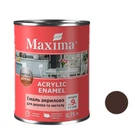 Эмаль акриловая Maxima 0,75л шоколад