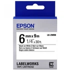 Картридж зі стрічкою Epson LK2WBN принтерів LW-300/400/400VP/700 Std Blk/Wht 6mm/9m