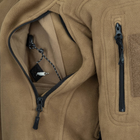 Куртка тактична флісова Helikon-Tex Patriot Coyote S - изображение 10
