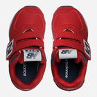 Дитячі кросівки для дівчинки New Balance 574 IV574CR1 25 (8US) Червоні (196307117968) - зображення 3