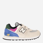 Дитячі кросівки для дівчинки New Balance 574 IV574CP1 26 (9US) Різнокольорові (196307205856)