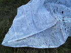 Сетка бесшумная маскировочная камуфляжная ТМ GERC 7х12 м зима (SMW-1_23 7/12) - изображение 2