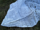 Сетка бесшумная маскировочная камуфляжная ТМ GERC 4х9 м зима (SMW-1_23 4/9) - изображение 3