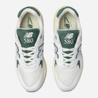 Чоловічі кросівки New Balance 580 MT580RCA 43 (9.5US) Білий/Зелений (196432408269) - зображення 3