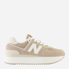 Buty sportowe damskie do kostki New Balance 574 WL574ZSM 36.5 (6US) Beżowe (196941302300) - obraz 1