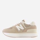 Buty sportowe damskie do kostki New Balance 574 WL574ZSM 40.5 (9US) Beżowe (196941302362) - obraz 2