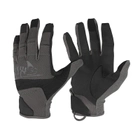Перчатки тактические Helikon-Tex S Черные, Серые Tactical Gloves Hard BLACK/GREY (RK-RNG-PO-0135A-B03-S) - изображение 1