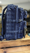 Рюкзак тактичний Mil-Tec 36 л Темно-синій US ASSAULT PACK LG DK.BLAU (14002203-36) - зображення 5