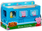 Drewniany zestaw do zabawy - sorter Peppa Pig Autobus szkolny Peppy (07222) (5029736072223) - obraz 1