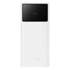 Павербанк Baseus Star Lord Display 22.5W 30000 mAh із швидкою зарядкою White