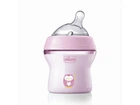 Бутылочка пластиковая Natural Feeling New, Chicco, 150 мл (розовая), 81311.10