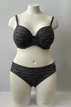 Купальник роздільний Fantasie Byron Bay 6437-6441 80K/L Black & Cream (ZIK0000021256)