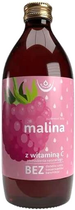 Skoncentrowany sok Oleofarm Malina z Witaminą C 500 ml (5904960011708) - obraz 1