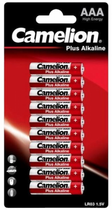 Alkaliczne baterie Camelion Plus Mignon AA LR6 10 szt (11001006)