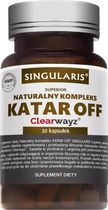 Suplement diety Singularis Superior Naturalny Kompleks Katar Off 20 caps (5907796631386) - obraz 1