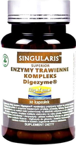 Suplement diety Singularis Superior Digestive Enzymes Complex Digezyme 30 kapsułek (5903263262589)