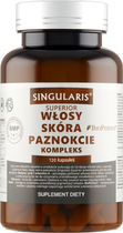 Suplement diety Singularis Superior Włosy skóra paznokcie Kompleks 120 caps (5907796631607) - obraz 1