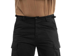 Тактические шорты Brandit BDU (Battle Dress Uniform) Ripstop black, черный XL - изображение 6