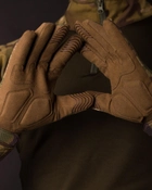 Перчатки тактические BEZET Protective камуфляж - M - изображение 5