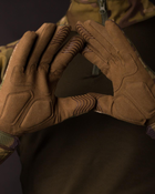 Перчатки тактические BEZET Protective камуфляж - XL - изображение 5