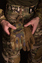 Рукавиці тактичні BEZET Protective камуфляж - XL - зображення 13