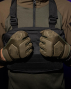 Перчатки тактические BEZET Protective хаки - L - изображение 10